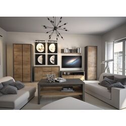 Raft Mobhaus Montana W1 (Lefkas Oak Dark/Gray Smooth) Thumb