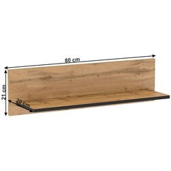 Raft Tempo Kondela Toronta U (Wotan Oak) Thumb