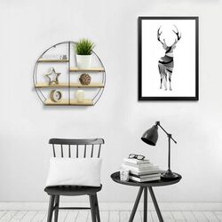 Raft suspendat Mobhaus Desio Typ 2 (Natural/Black) Thumb