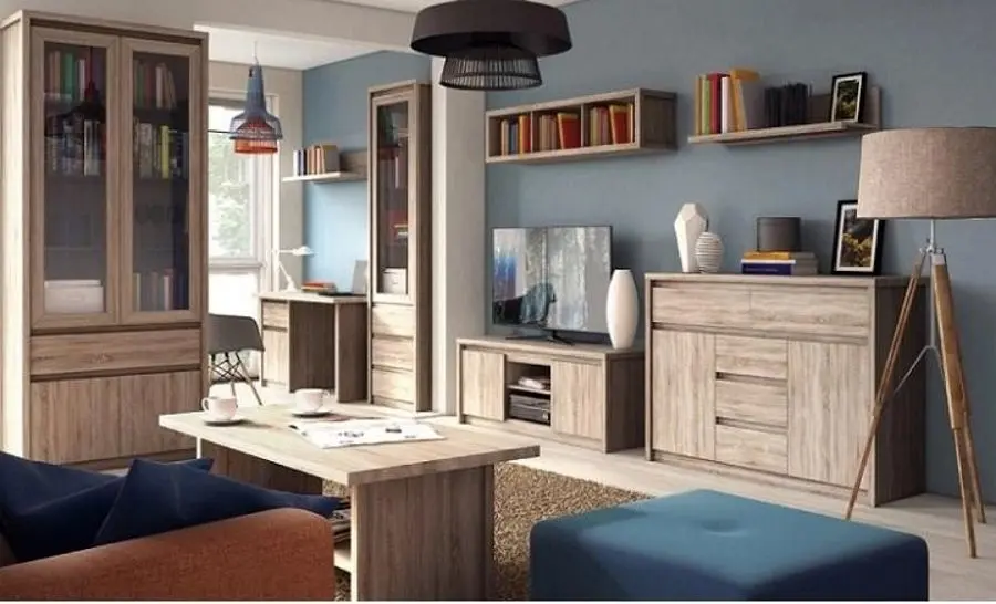 Полка навесная Tempo Kondela Norty Typ 17 (Sonoma Oak)