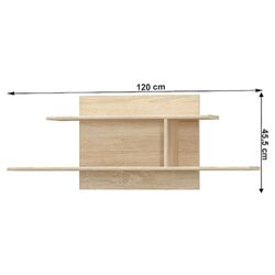 Полка навесная Mobhaus Teyo (Sonoma Oak) Thumb