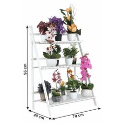 Etajera pentru flori Mobhaus Nepel Typ 1 (White) Thumb