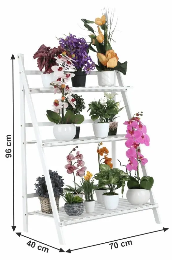 Etajera pentru flori Mobhaus Nepel Typ 1 (White)