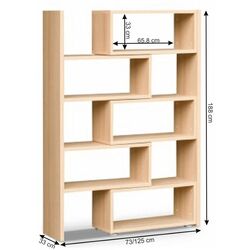 Etajera multifuncţionala Mobhaus Kloe I (Sonoma Oak) Thumb