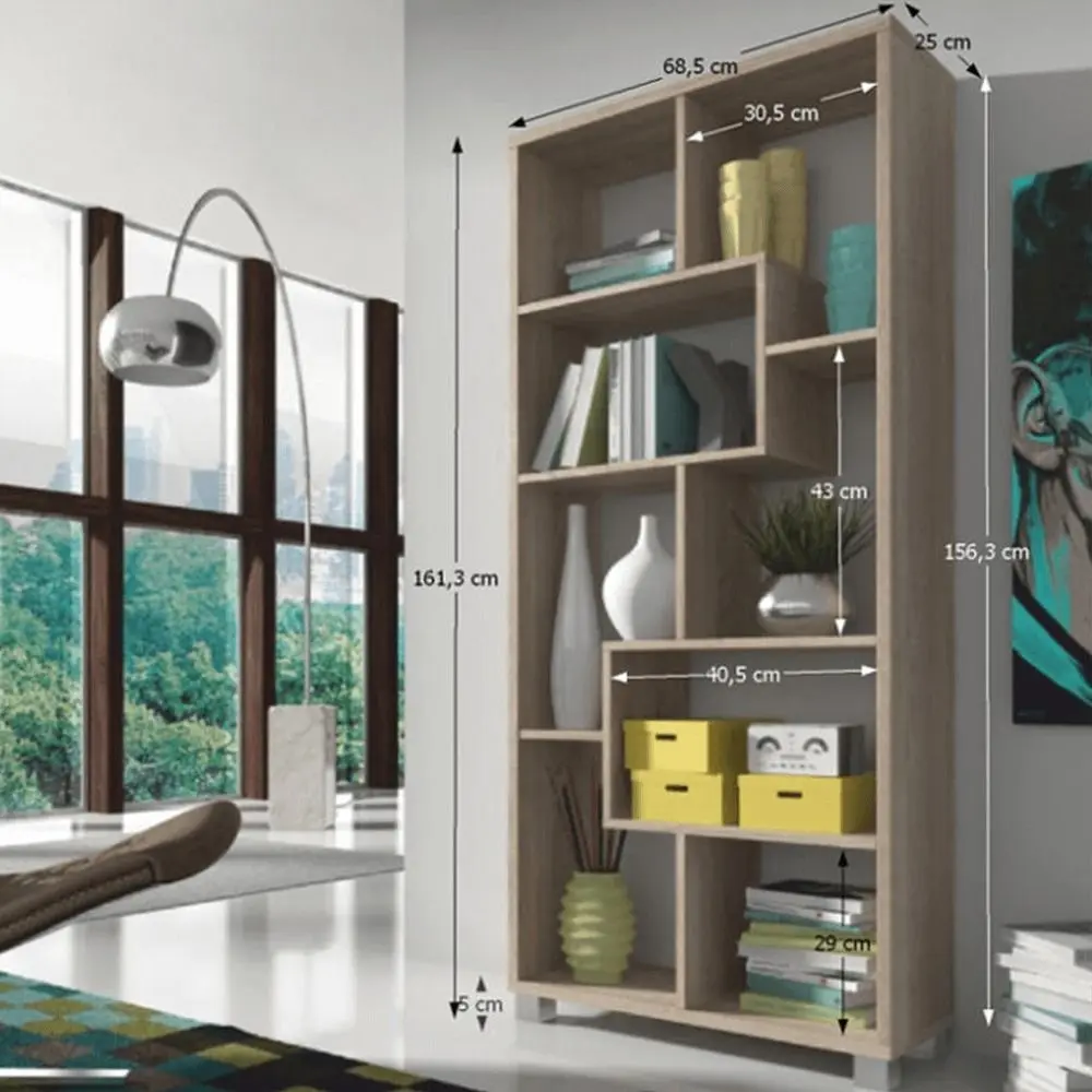 Etajera Mobhaus Aden (Sonoma Oak)