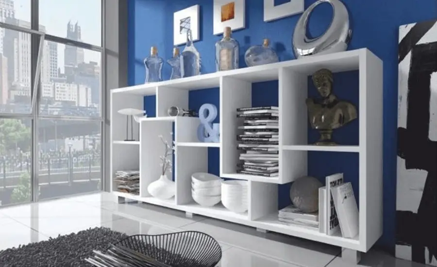 Etajera Mobhaus Aden (White)