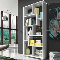 Etajera Mobhaus Aden (White) Thumb