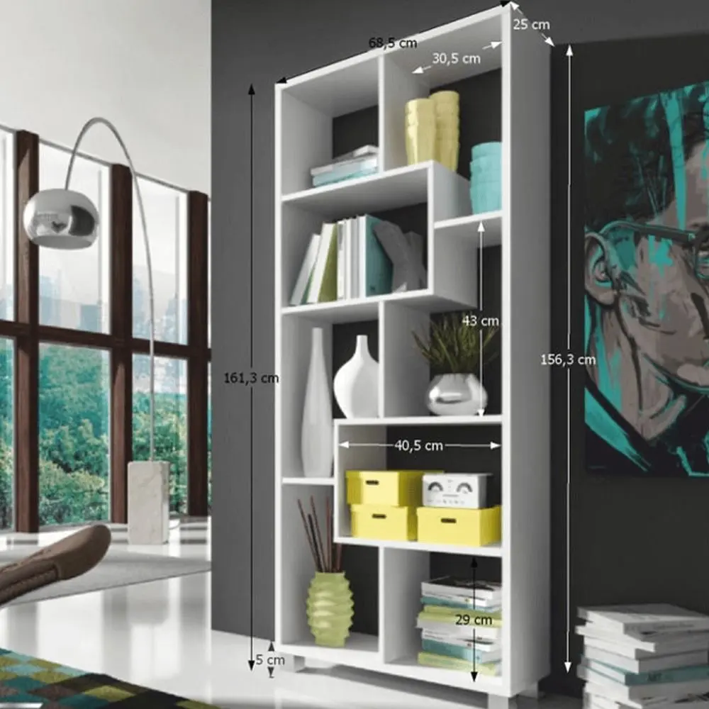 Etajera Mobhaus Aden (White)