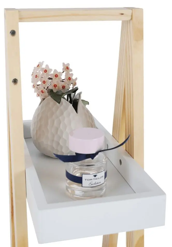 Etajera Mobhaus Arven (White/Natural)