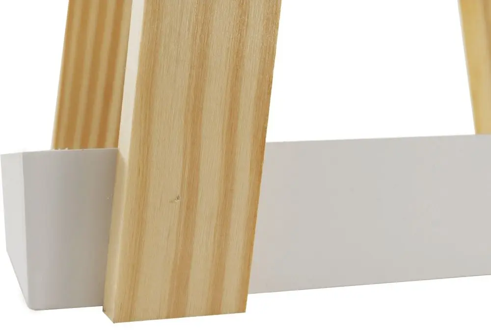 Etajera Mobhaus Arven (White/Natural)