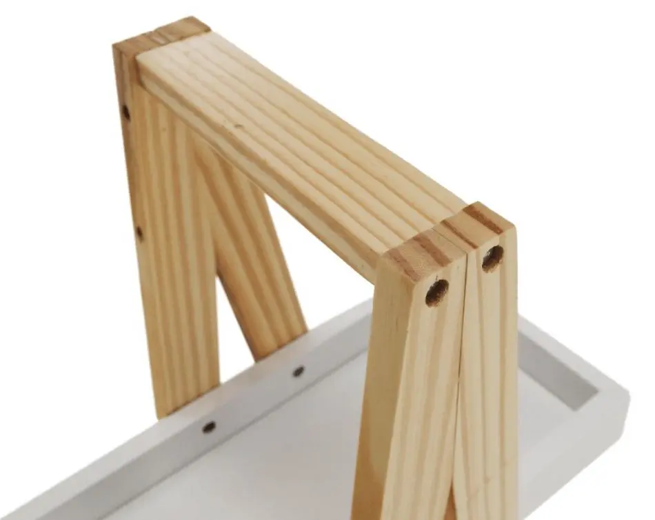 Etajera Mobhaus Arven (White/Natural)