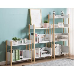 Стеллаж Mobhaus Baltika Typ 2 (Natural/White) Thumb