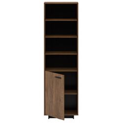 Стеллаж Tempo Kondela Delis R1 Left (Bolzano Oak/Black) Thumb