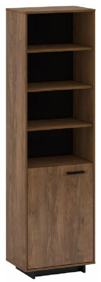 Стеллаж Tempo Kondela Delis R1 Left (Bolzano Oak/Black)