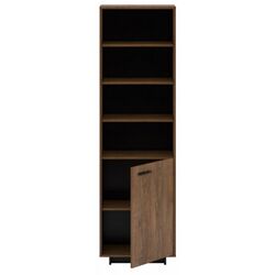 Стеллаж Tempo Kondela Delis R2 Right (Bolzano Oak/Black) Thumb