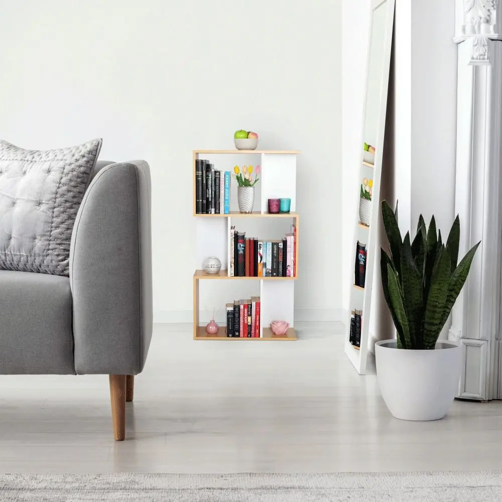 Etajera Mobhaus Erdem New Typ 1 (Pine/White)