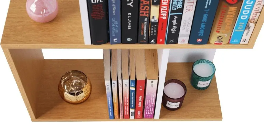 Стеллаж Mobhaus Erdem New Typ 4 (Pine/White)