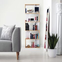 Стеллаж Mobhaus Erdem New Typ 4 (Pine/White) Thumb