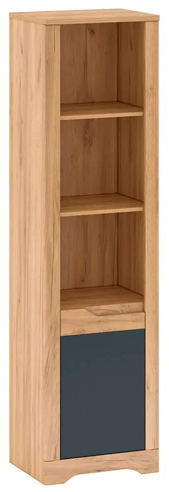 Etajera Mobhaus Fidel R2 Right (Craft Oak Golden/Graphite Gray)