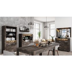 Etajera Tempo Kondela Infinity I-05 (Ash Dark) Thumb