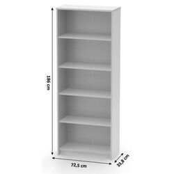 Стеллаж Mobhaus Johan 2 New 04 (White) Thumb