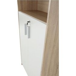 Etajera Mobhaus Johan 2 New 10 (Sonoma Oak/White) Thumb