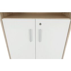 Etajera Mobhaus Johan 2 New 10 (Sonoma Oak/White) Thumb