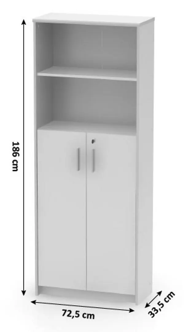 Etajera Mobhaus Johan 2 New 10 (White)