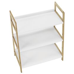 Etajera Mobhaus Koen Typ 1 (White/Natural) Thumb