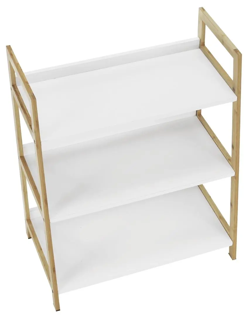 Etajera Mobhaus Koen Typ 1 (White/Natural)