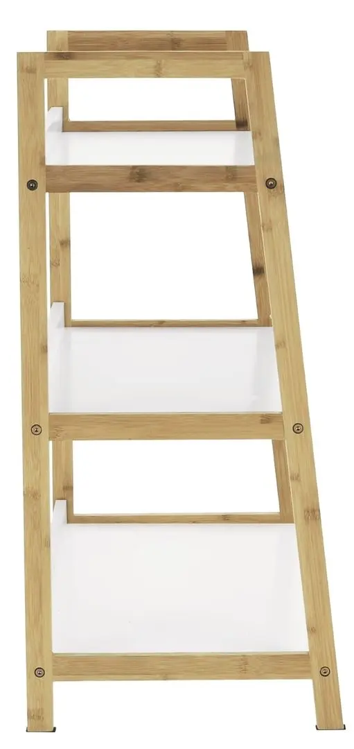 Etajera Mobhaus Koen Typ 1 (White/Natural)