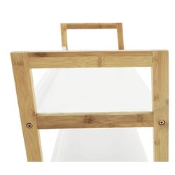 Etajera Mobhaus Koen Typ 1 (White/Natural) Thumb