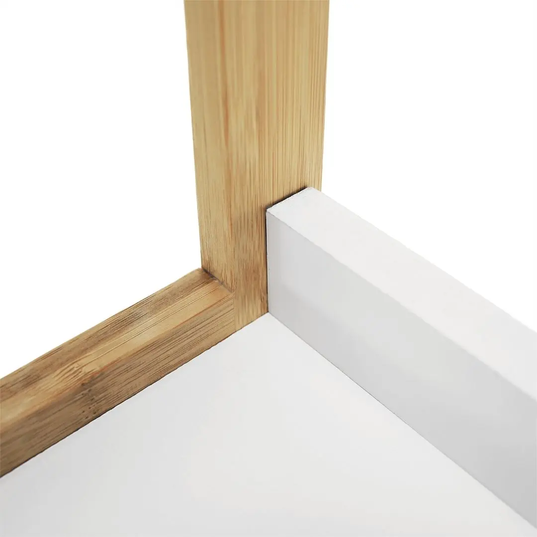 Etajera Mobhaus Koen Typ 1 (White/Natural)