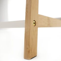 Etajera Mobhaus Koen Typ 2 (White/Natural) Thumb