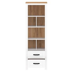 Стеллаж Tempo Kondela Lanzette R (White/Craft Oak Golden) Thumb