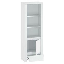 Etajera Mobhaus Lindy 1D1S (White Gloss) Thumb