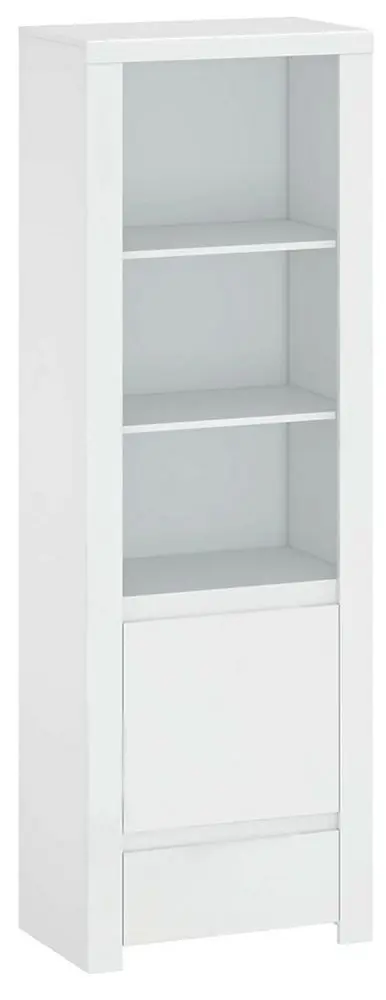 Etajera Mobhaus Lindy 1D1S (White Gloss)