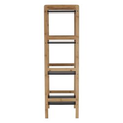 Etajera Mobhaus Naoko (Natural/Black) Thumb