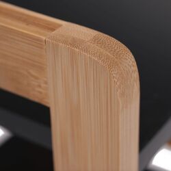 Etajera Mobhaus Naoko (Natural/Black) Thumb