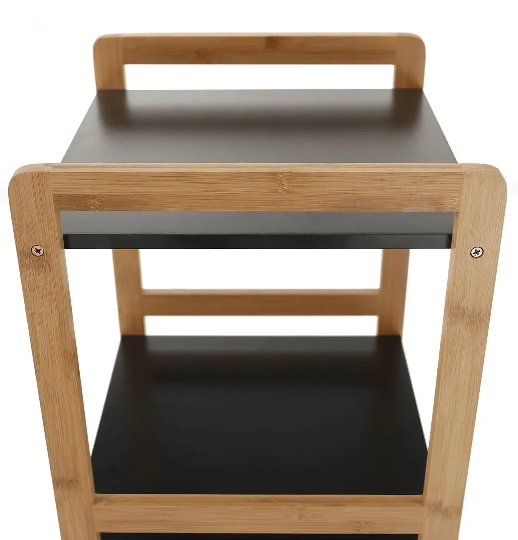 Etajera Mobhaus Naoko (Natural/Black)