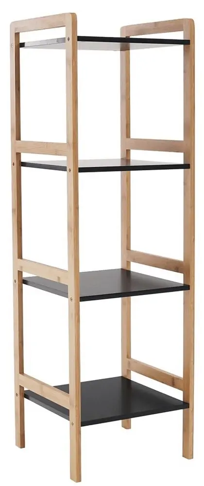 Etajera Mobhaus Naoko (Natural/Black)