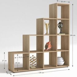 Etajera Mobhaus Norah (Sonoma Oak) Thumb