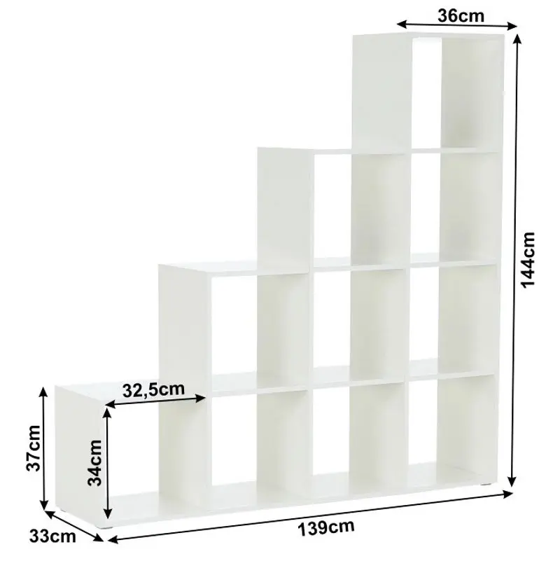 Etajera Mobhaus Norah (White)