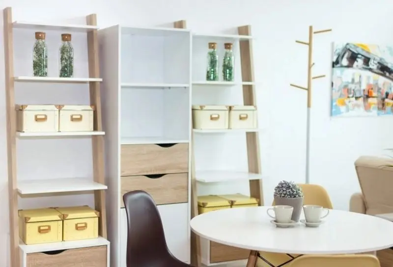 Etajera Tempo Kondela Oslo 75382 (Sonoma Oak/White)