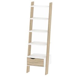 Etajera Tempo Kondela Oslo 75385 (Sonoma Oak/White)