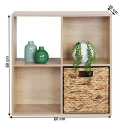 Etajera Mobhaus Preto (Natural Oak) Thumb