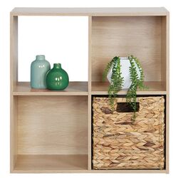 Etajera Mobhaus Preto (Natural Oak)