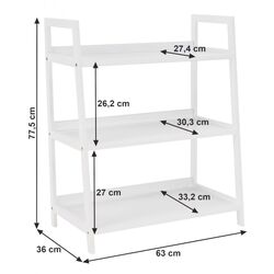 Etajera Mobhaus Reon Typ 1 (White) Thumb