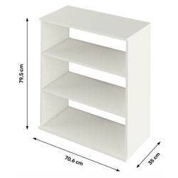 Стеллаж Mobhaus Resita Typ 4 (White) Thumb