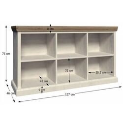 Стеллаж Tempo Kondela Royal RN (Northern Pine/Wild Oak) Thumb